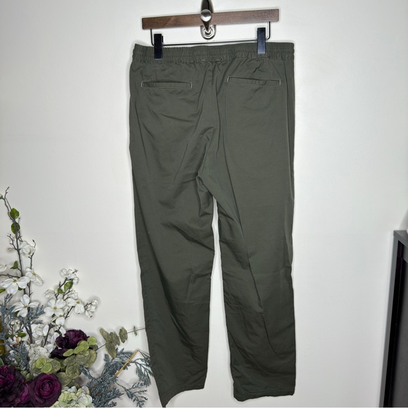 FRAME Relaxed Trouser Pants Rifle Green {3A29} - Picture 4 of 6